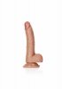 Jak prawdziwy penis dildo na przyssawce 18 cm